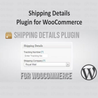 Download Shipping Details Plugin for WooCommerce @ Only $4.99