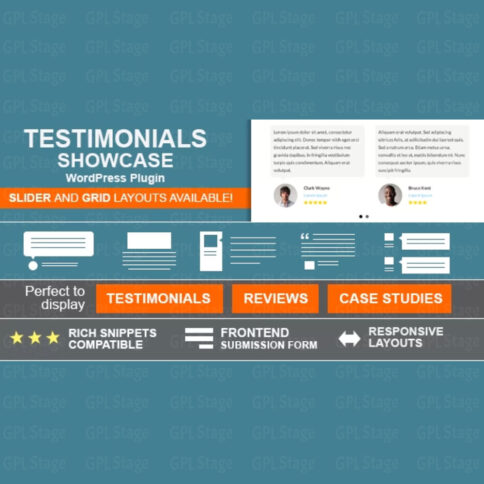 Download Testimonials Showcase – Wordpress Plugin @ Only $4.99
