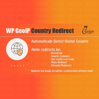 Download WP GeoIP Country Redirect @ Only $4.99