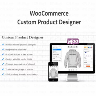 Download WooCommerce Custom Product Designer @ Only $4.99