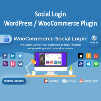 Download WooCommerce Social Login – WordPress Plugin @ Only $4.99