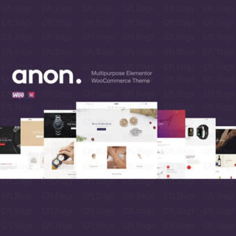 Download Anon – Multipurpose Elementor WooCommerce Themes @ Only $4.99
