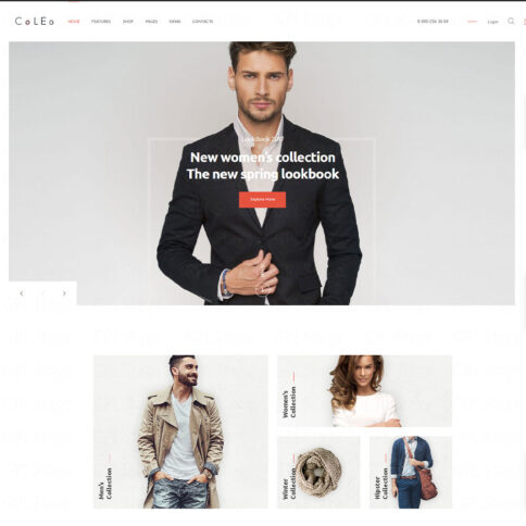 Download Coleo | A Stylish Fashion Clothing Store Wordpress Theme @ Only $4.99