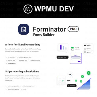 Download WPMU DEV Forminator Pro @ Only $4.99