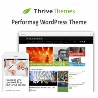 Download Thrive Themes Performag WordPress Theme @ Only $4.99
