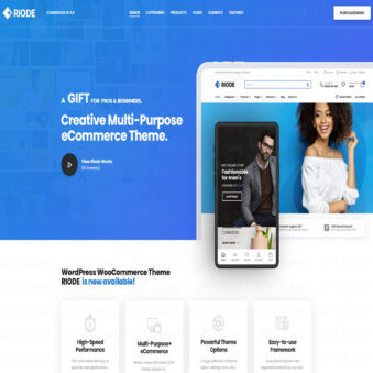 Download Riode | Multi-Purpose WooCommerce Theme @ Only $4.99