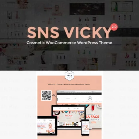 Download Sns Vicky – Cosmetic Woocommerce Wordpress Theme @ Only $4.99