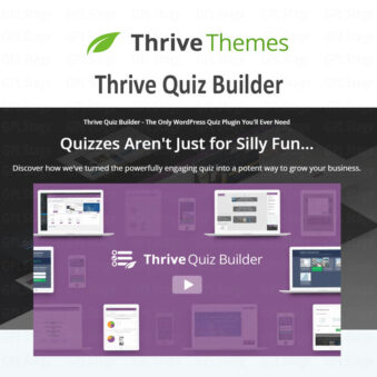 Download Thrive Quiz Builder Plugin @ Only $4.99