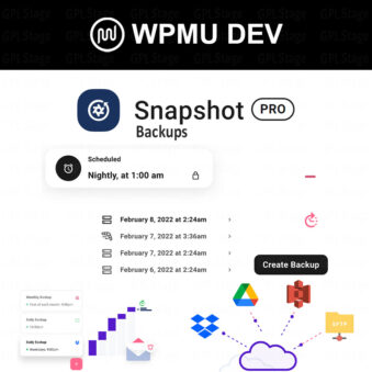 Download WPMU DEV Snapshot Pro @ Only $4.99