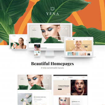 Download Yena – Beauty & Cosmetic WooCommerce Theme @ Only $4.99