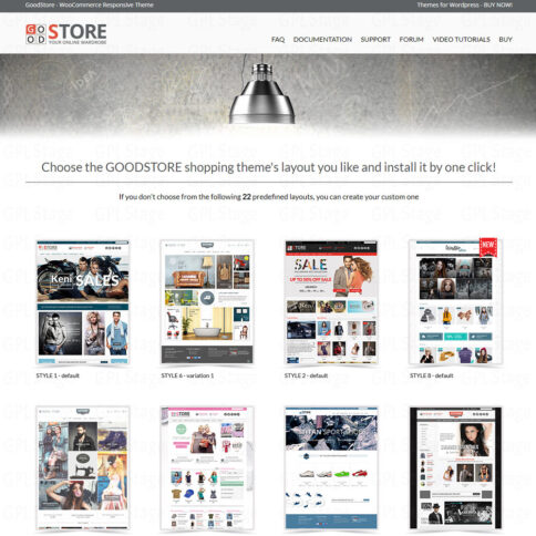 Download Goodstore – Woocommerce Theme @ Only $4.99