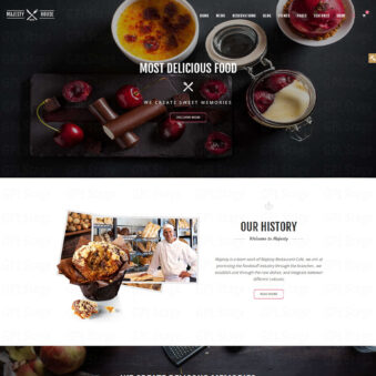 Download Majesty – Restaurant WooCommerce WordPress Theme @ Only $4.99