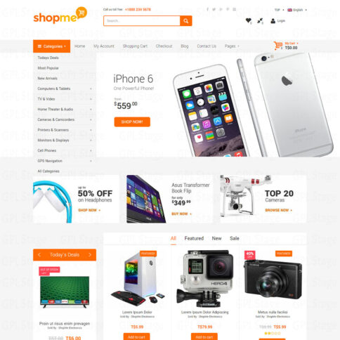 Download Shopme – Multi Vendor Woocommerce Wordpress Theme @ Only $4.99