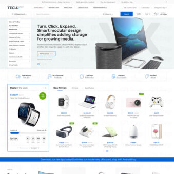 Download Techmarket – Multi-demo & Electronics Store WooCommerce Theme @ Only $4.99