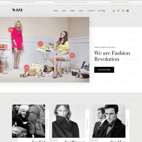Download Wizestore – Multipurpose Woocommerce Shop @ Only $4.99