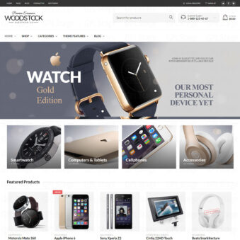 Download Woodstock – Electronics Responsive WooCommerce Theme @ Only $4.99