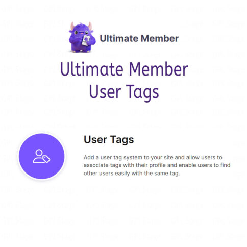 Download Ultimate Member User Tags @ Only $4.99