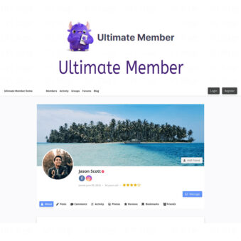 Download Ultimate Member WordPress Plugin @ Only $4.99
