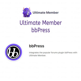 Download Ultimate Member bbPress @ Only $4.99