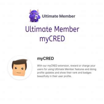 Download Ultimate Member myCRED @ Only $4.99