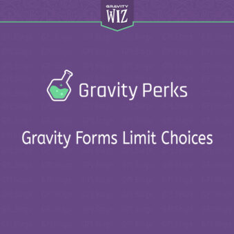 Download Gravity Perks Limit Choices Plugin @ Only $4.99