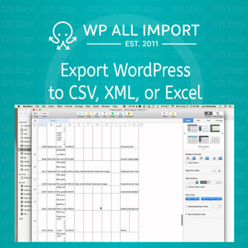 Download Wp All Export Pro @ Only $4.99