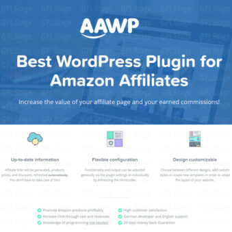 Download AAWP – Best WordPress Plugin for Amazon Affiliates @ Only $4.99