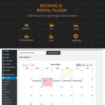 Download BRW – Booking Rental Plugin WooCommerce @ Only $4.99