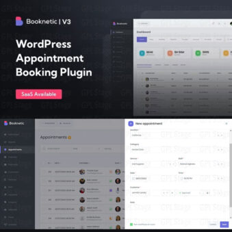 Download Booknetic SaaS – WordPress Appointment Booking and Scheduling Systems @ Only $4.99