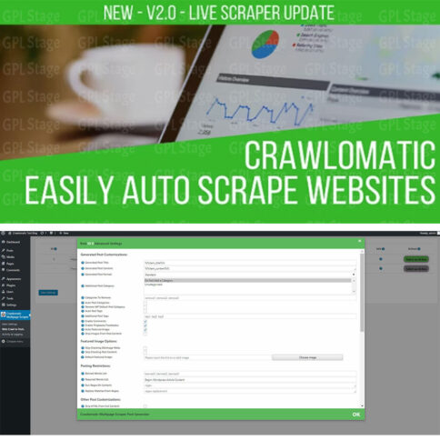 Download Crawlomatic Multisite Scraper Post Generator Plugin For Wordpress @ Only $4.99
