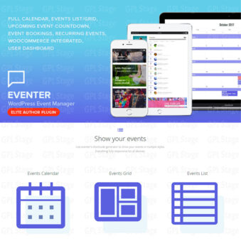 Download Eventer – WordPress Event & Booking Manager Plugin @ Only $4.99