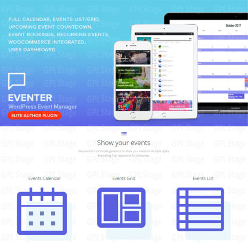 Download Eventer – Wordpress Event &Amp; Booking Manager Plugin @ Only $4.99