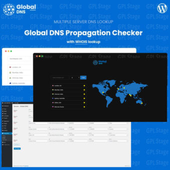 Download Global DNS – Multiple Server – DNS Propagation Checker – WP @ Only $4.99