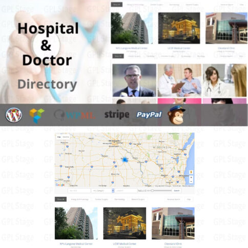 Download Hospital &Amp; Doctor Directory - Wordpress Plugin @ Only $4.99