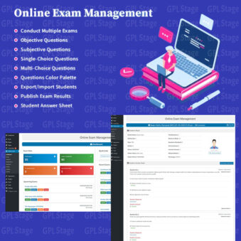 Download Online Exam Management – Education & Results Management @ Only $4.99