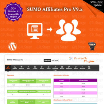 Download SUMO Affiliates Pro – WordPress Affiliate Plugin @ Only $4.99