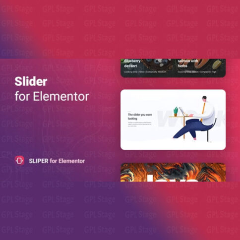 Download Sliper – Full-Screen Slider For Elementor @ Only $4.99
