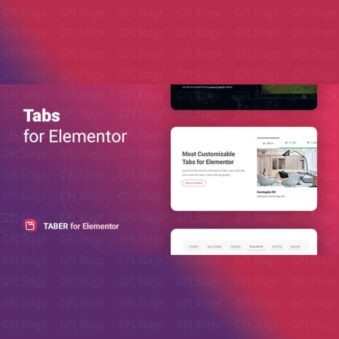 Download Taber – Tabs for Elementor @ Only $4.99