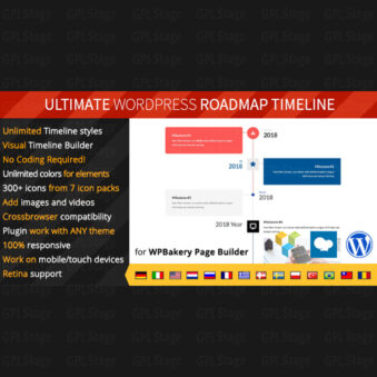 Download Ultimate Roadmap Timeline – Responsive WordPress Timeline plugin @ Only $4.99