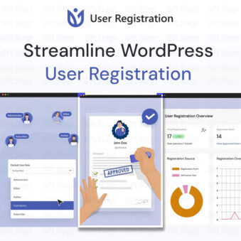 Download User Registration – WordPress Registration Form Plugin @ Only $4.99