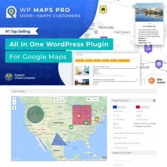 Download WP MAPS PRO – WordPress Plugin for Google Maps @ Only $4.99