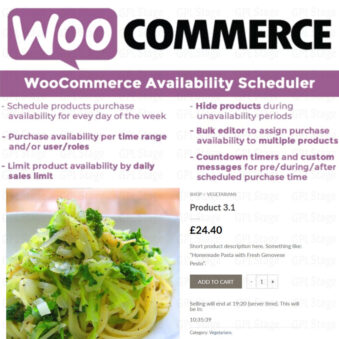 Download WCAS - WooCommerce Availability Scheduler @ Only $4.99