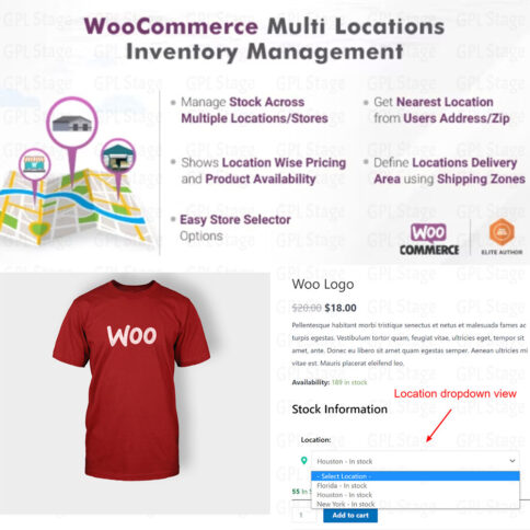 Download Woocommerce Multi Locations Inventory Management @ Only $4.99