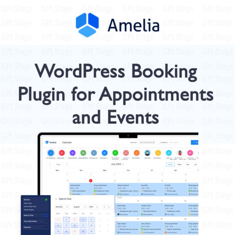 Download Amelia – Wordpress Booking Plugin For Appointments And Events @ Only $4.99
