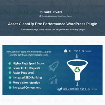 Download Asset CleanUp Pro: Performance WordPress Plugin @ Only $4.99