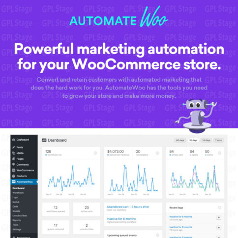 Download Automatewoo – Marketing Automation For Woocommerce @ Only $4.99