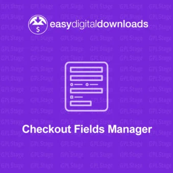 Download Easy Digital Downloads Checkout Fields Manager @ Only $4.99