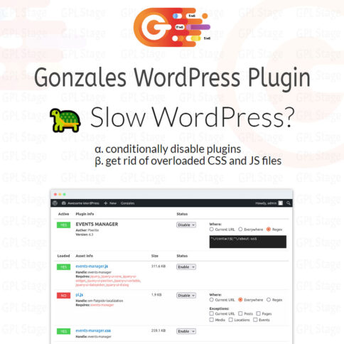 Download Gonzales Wordpress Plugin @ Only $4.99