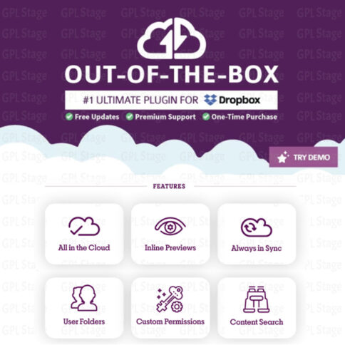 Download Out-Of-The-Box | Dropbox Plugin For Wordpress @ Only $4.99