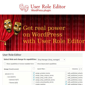 Download User Role Editor Pro - WordPress Plugin @ Only $4.99